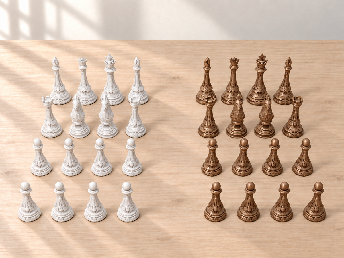 Aetheris Protocol – Schachfigurenset mit 32 Figuren – Ansicht 13