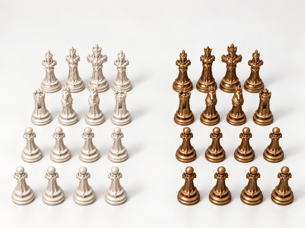 Shadowbreaker Legion – Schachfigurenset mit 32 Figuren – Ansicht 13