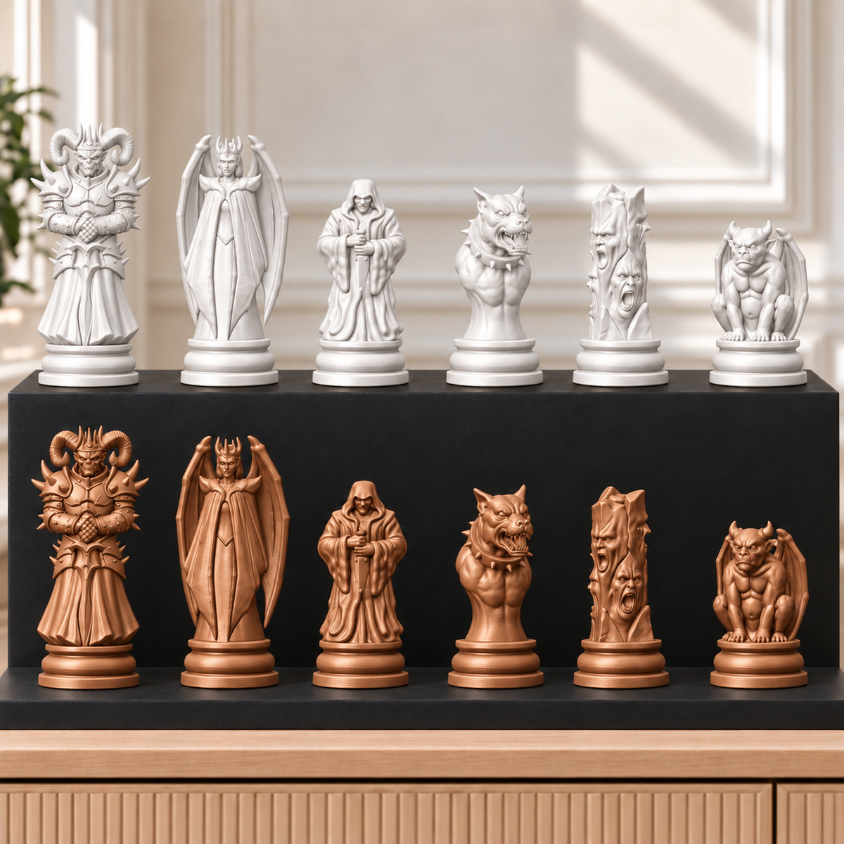Evil – Dämonen-Schachset mit 32 Figuren – Ansicht 13