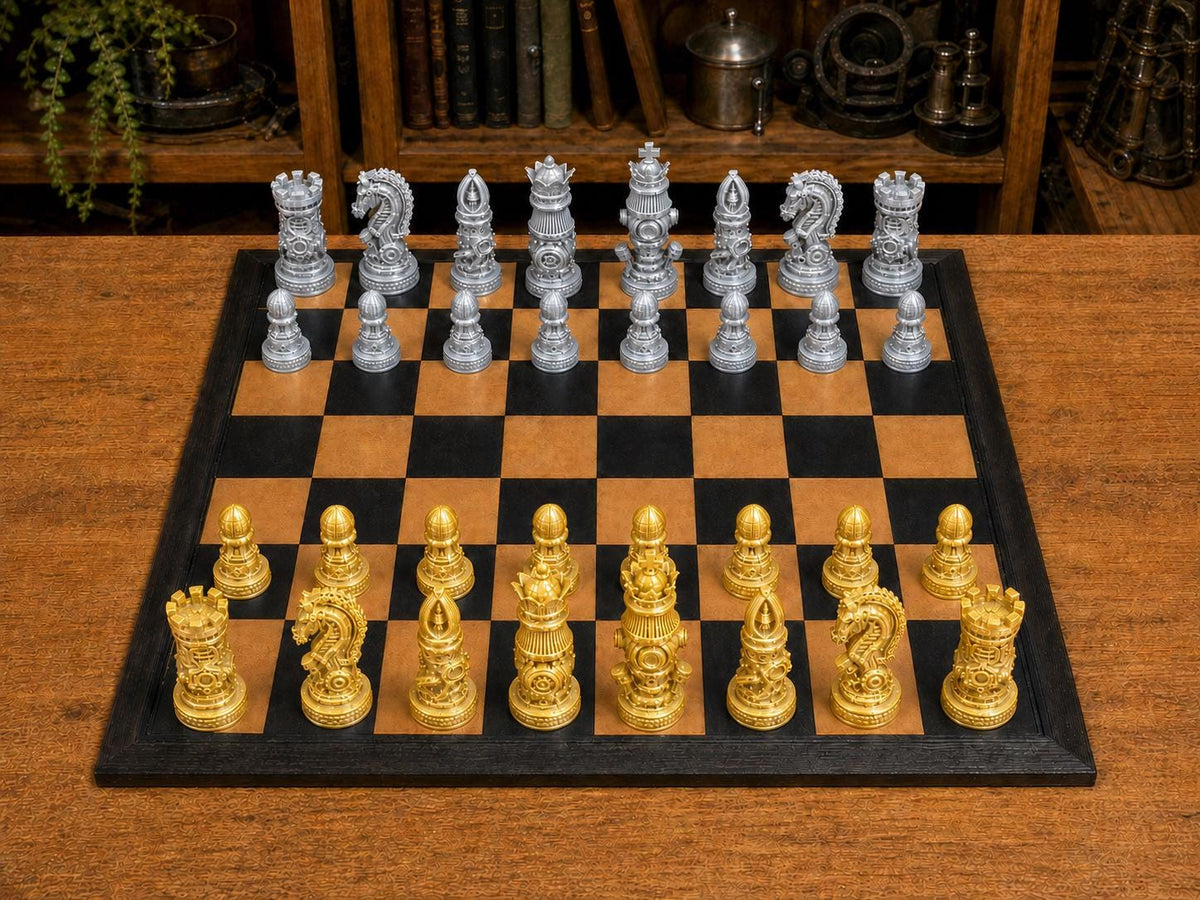 Motorsport-Elite – komplettes 32-teiliges Schachfigurenset – Ansicht 4