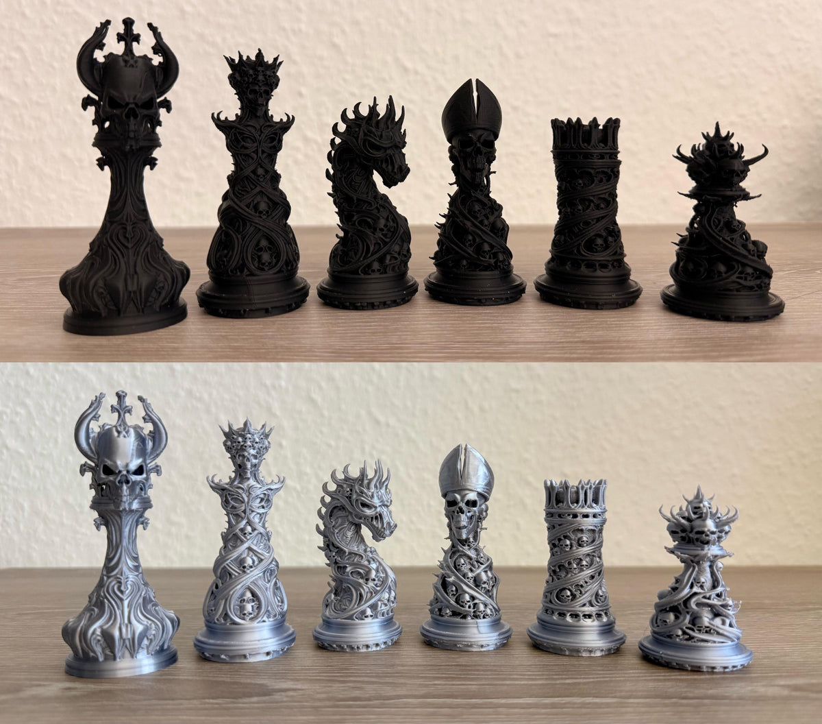 Gothic Ornamental Chess Set – Ansicht 11
