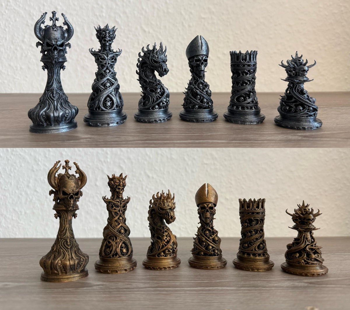 Gothic Ornamental Chess Set – Ansicht 12