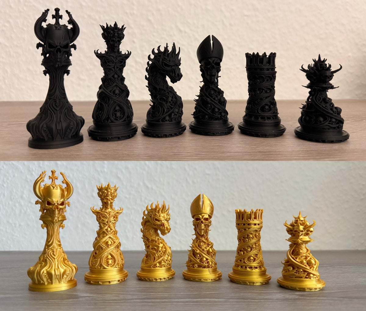 Gothic Ornamental Chess Set – Ansicht 13