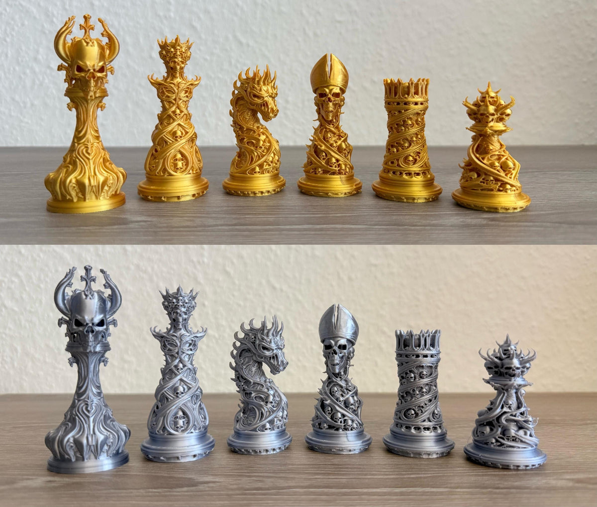 Gothic Ornamental Chess Set – Ansicht 14