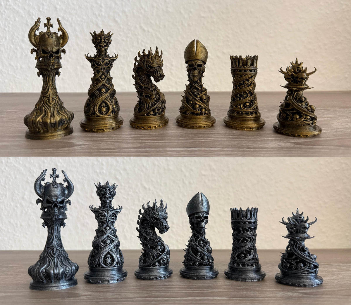 Gothic Ornamental Chess Set – Ansicht 15
