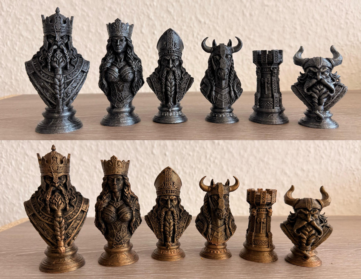 Wikinger Schachfiguren Set – Ansicht 12