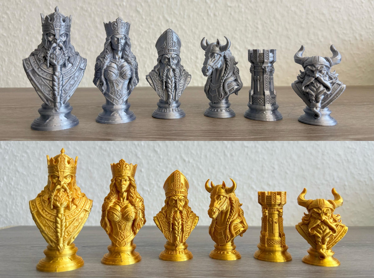 Wikinger Schachfiguren Set – Ansicht 13