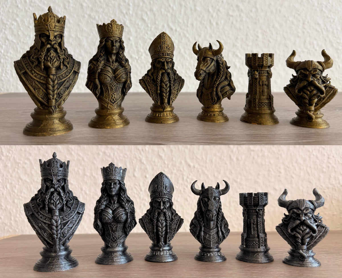 Wikinger Schachfiguren Set – Ansicht 16