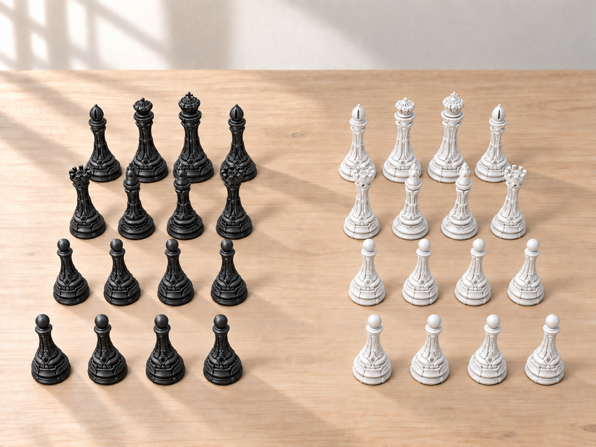 Halo-Engine Atelier – Schachfigurenset mit 32 Figuren – Ansicht 11