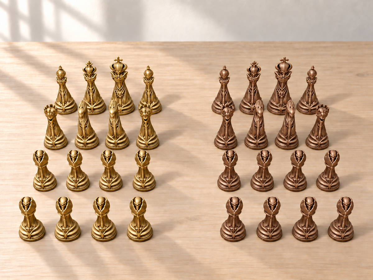 Alien Genesis – Schachfigurenset mit 32 Figuren – Ansicht 7