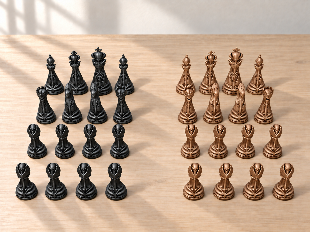 Alien Genesis – Schachfigurenset mit 32 Figuren – Ansicht 12