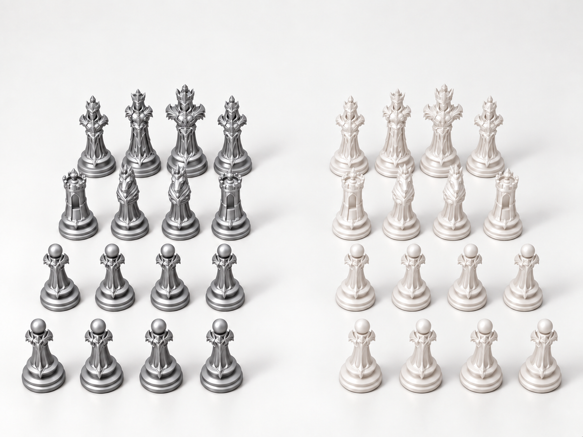 Shadowbreaker Legion – Schachfigurenset mit 32 Figuren – Ansicht 9