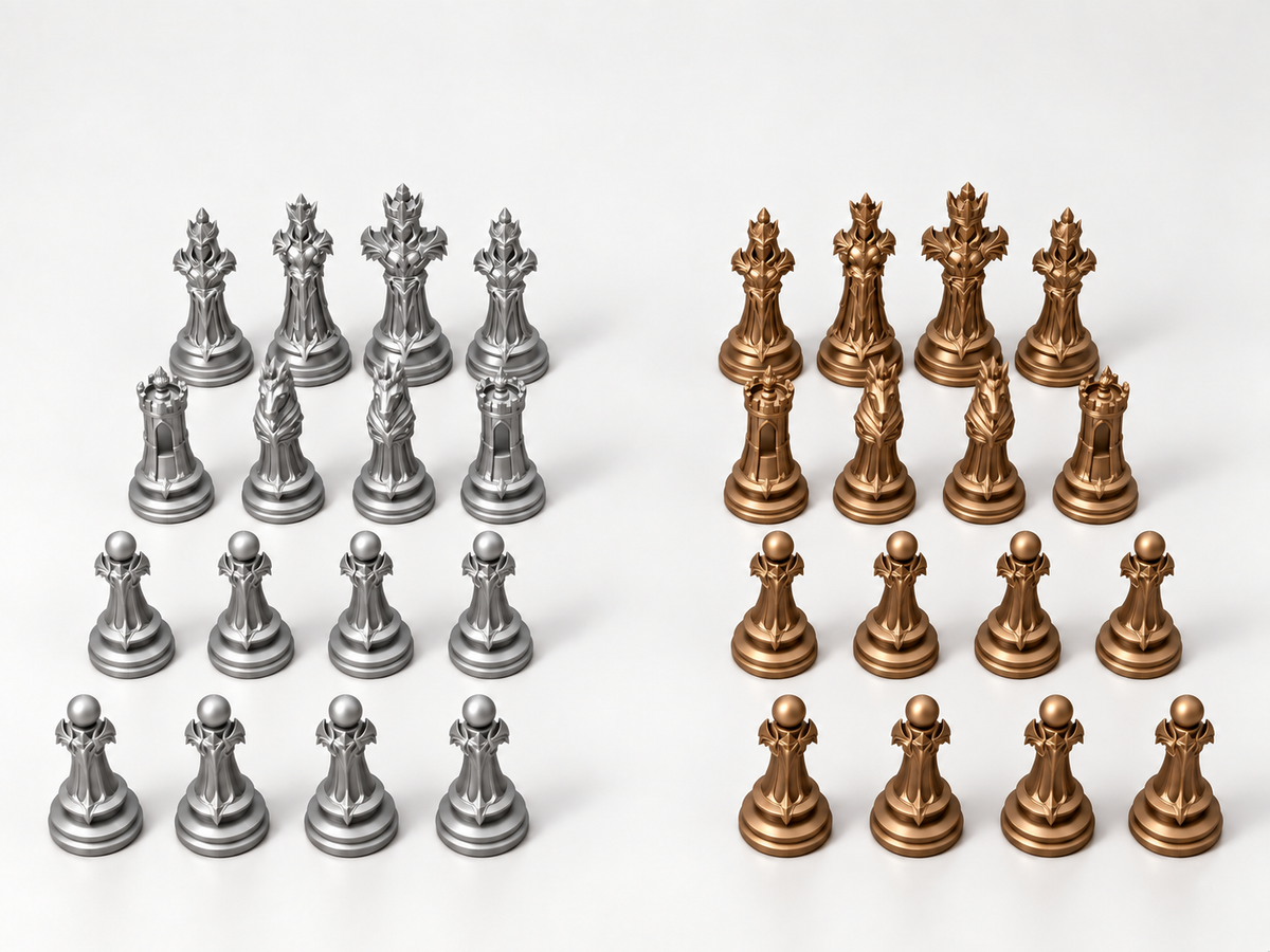 Shadowbreaker Legion – Schachfigurenset mit 32 Figuren – Ansicht 10