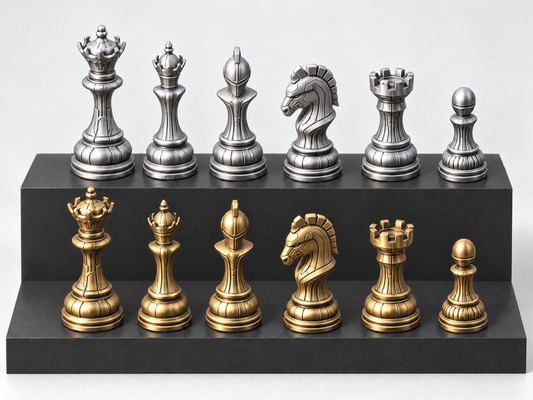 Firewall Frontlines – Schachfigurenset mit 32 Figuren – Ansicht 1