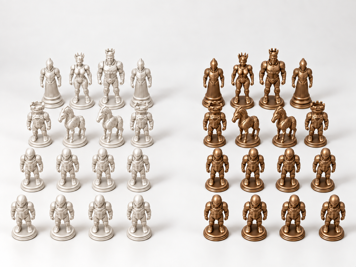 Kronos 2185 – Schachfigurenset mit 32 Figuren – Ansicht 13