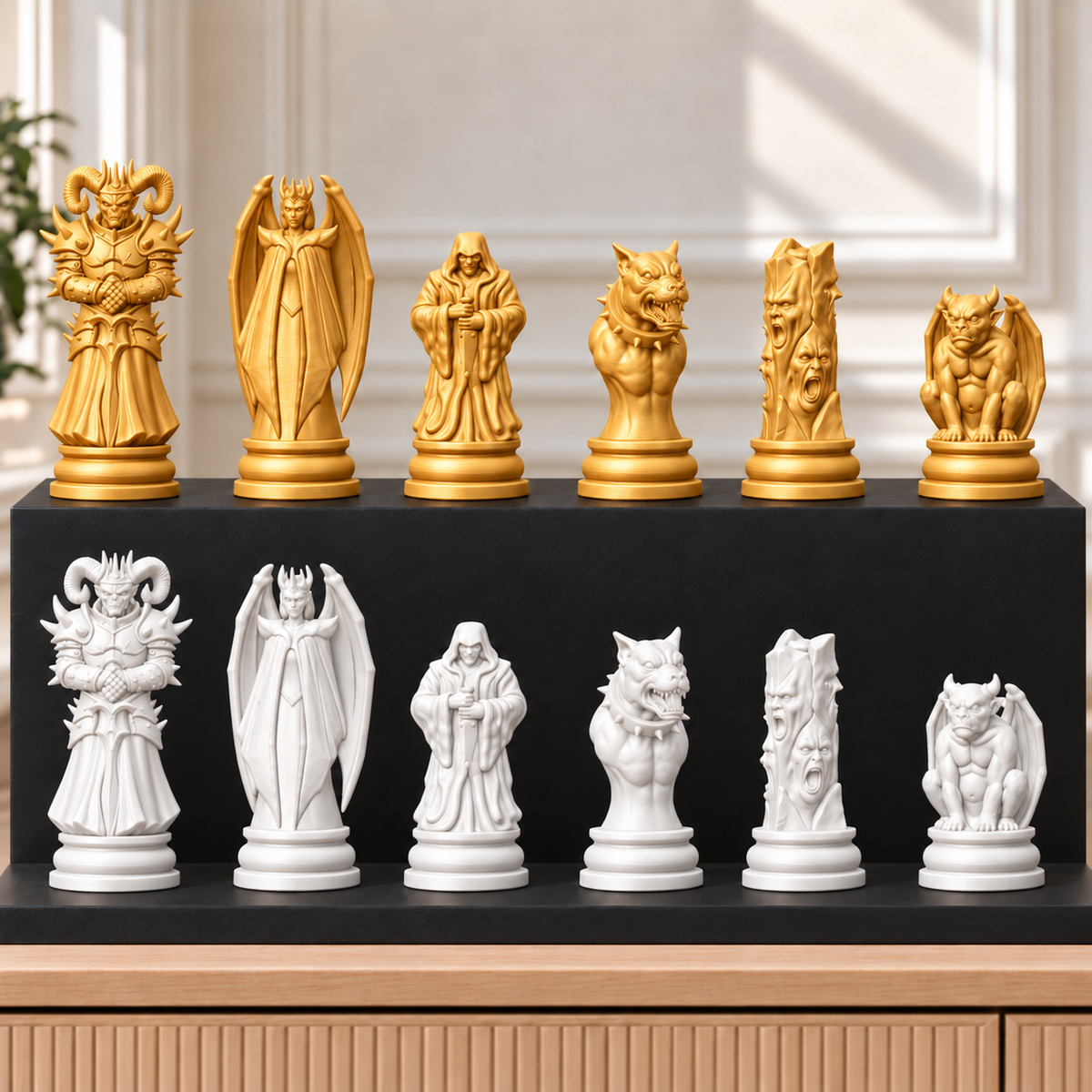 Evil – Dämonen-Schachset mit 32 Figuren – Ansicht 6