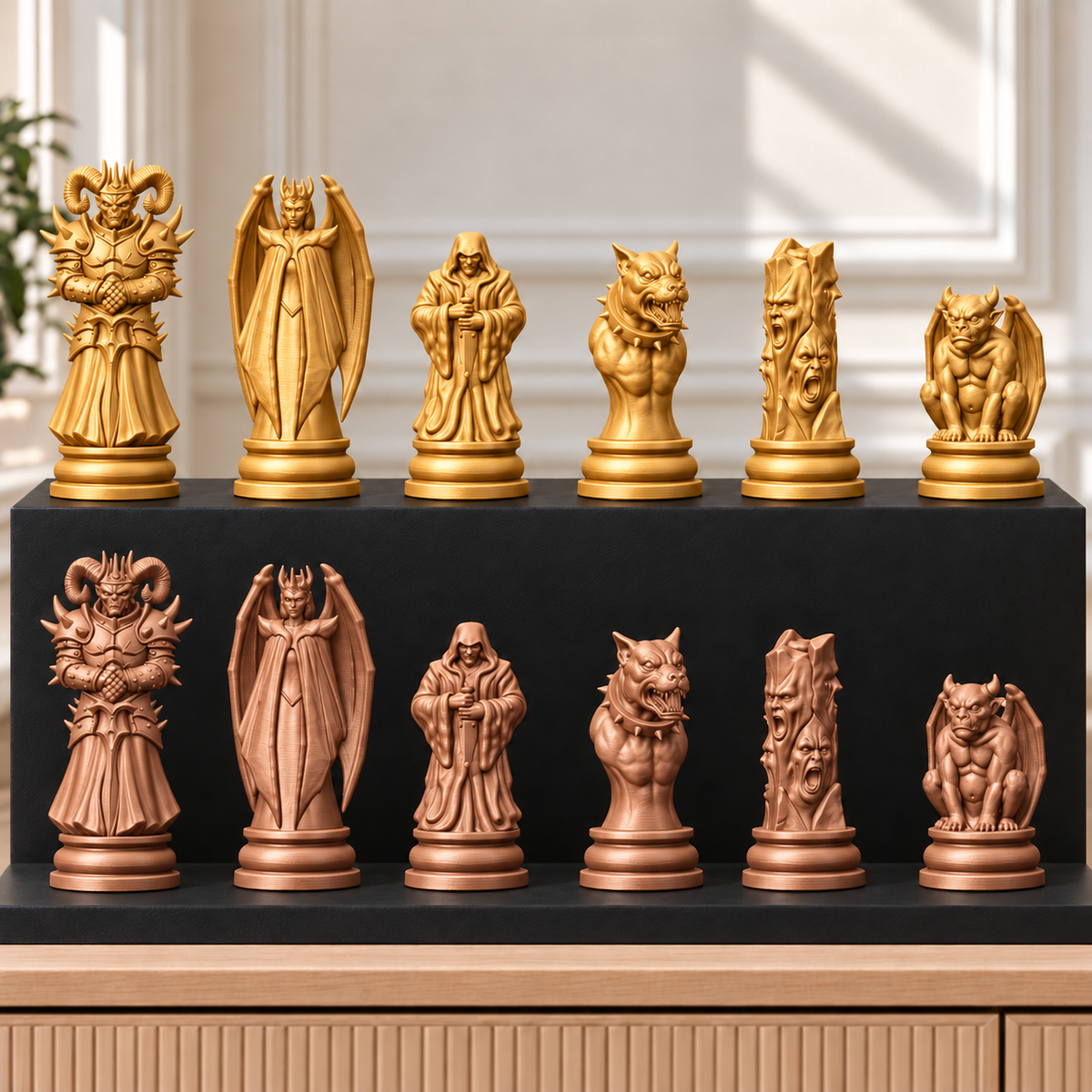 Evil – Dämonen-Schachset mit 32 Figuren – Ansicht 7