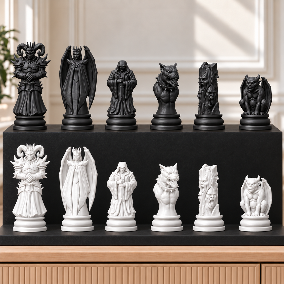 Evil – Dämonen-Schachset mit 32 Figuren – Ansicht 11