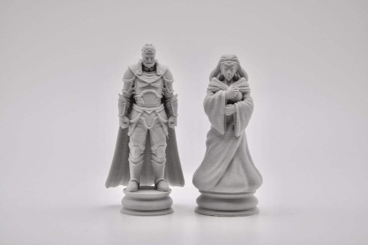 Fantasy-Schurken-Schachfigurenset – komplettes 32-teiliges Schachset – Ansicht 7