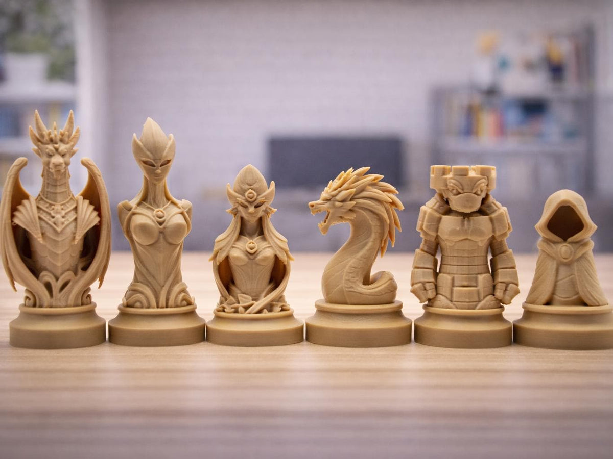 Fantasy-Schachfigurenset – komplettes 32-teiliges Schachset – Ansicht 5