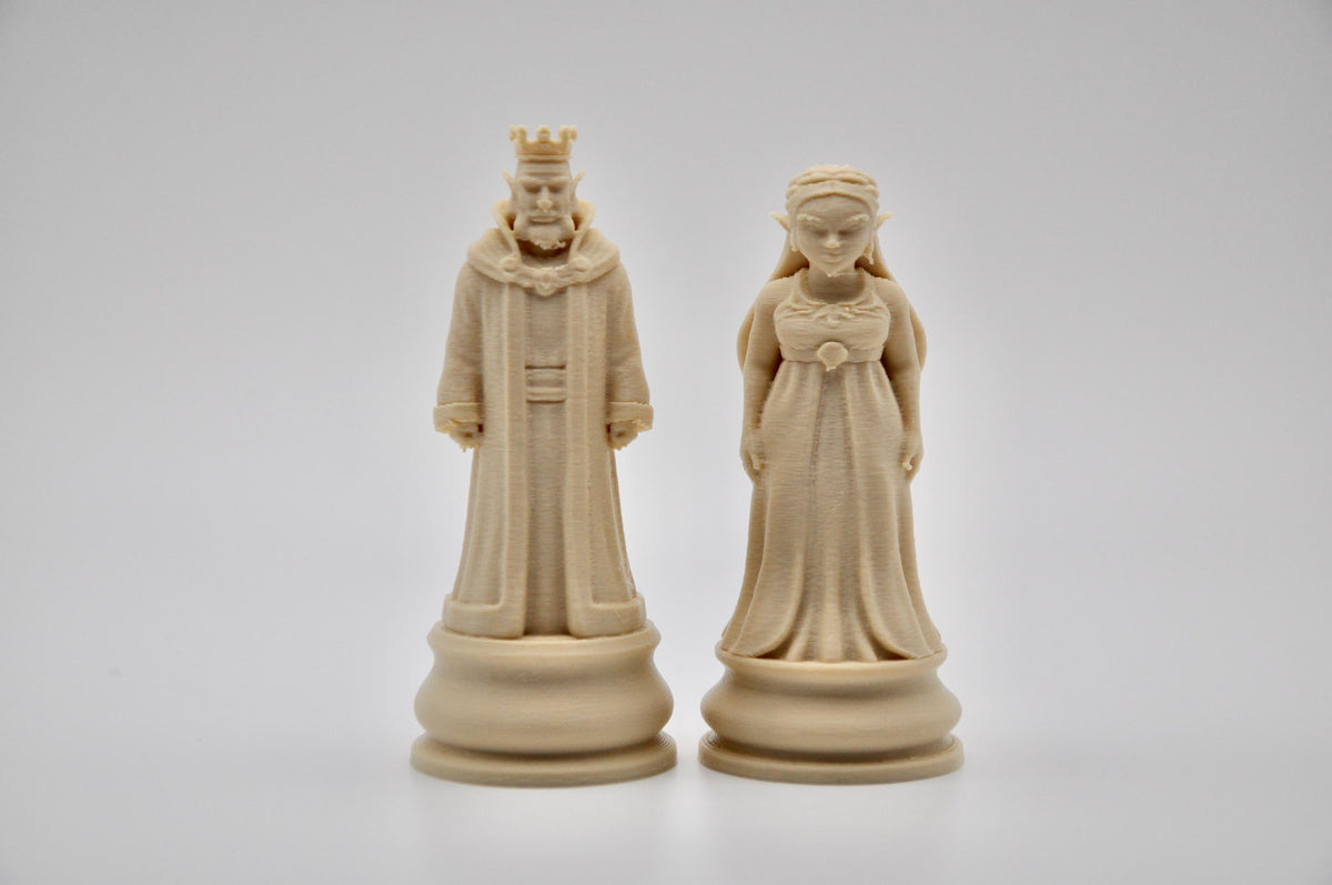 Fantasy-Helden-Schachfigurenset – komplettes 32-teiliges Schachset – Ansicht 8