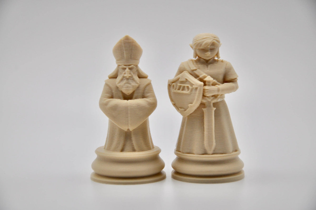 Fantasy-Helden-Schachfigurenset – komplettes 32-teiliges Schachset – Ansicht 9