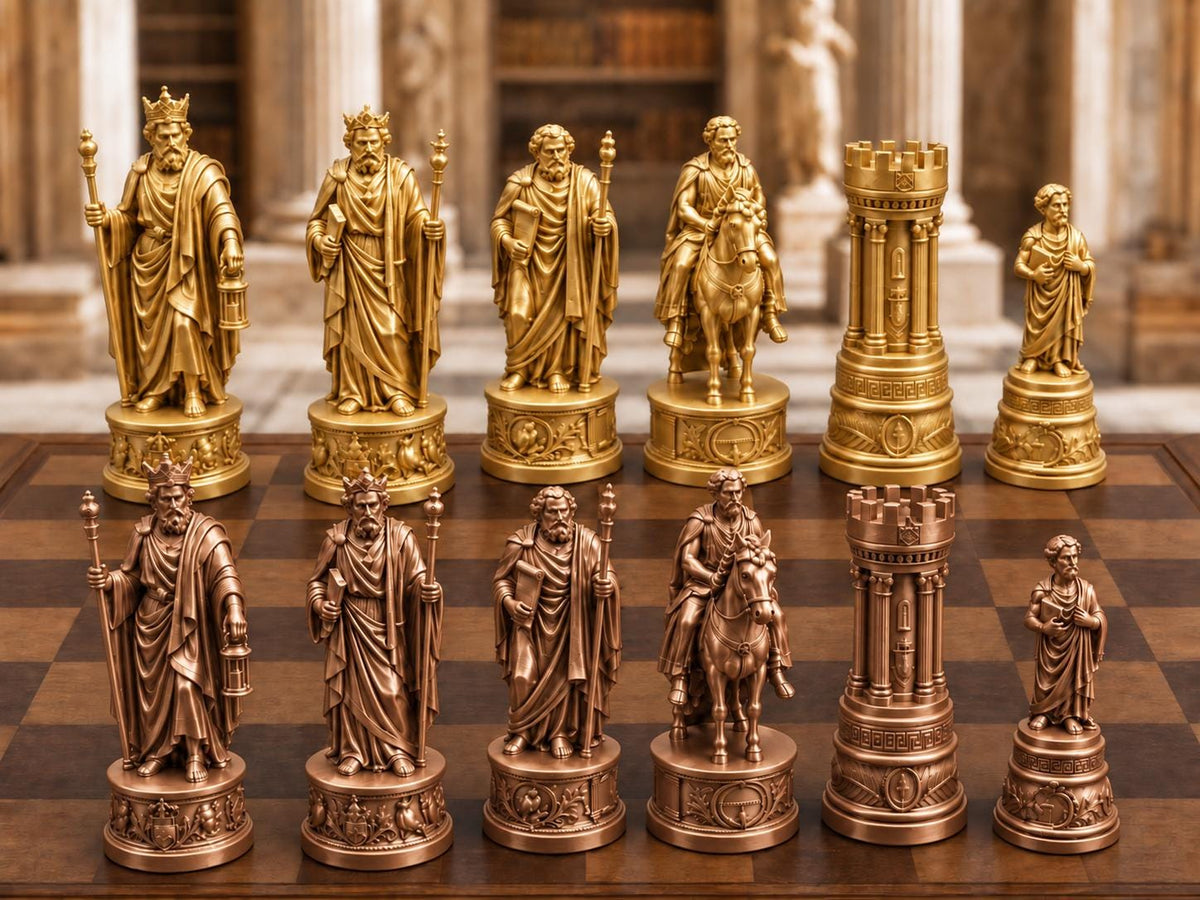 Philosophen-Schachfigurenset – komplett 32-teilig – Ansicht 7