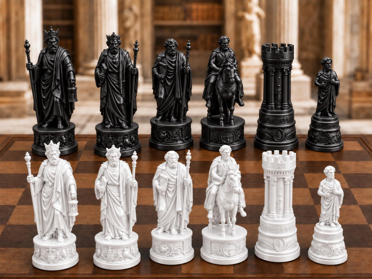 Philosophen-Schachfigurenset – komplett 32-teilig – Ansicht 11